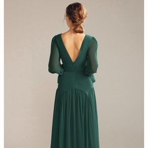 Wedding Guest/Bridal Emerald Green Dress